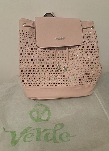 Verde pembe çanta