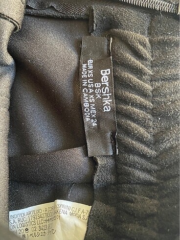 34 Beden Bershka Etek