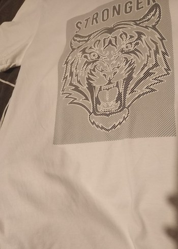 Koton Kids Erkek Çocuk Beyaz Baskılı Kısa Kollu Tişört