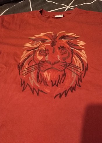 Kırmızı Baskılı Erkek Çocuk Tişörtü - Görsel 2