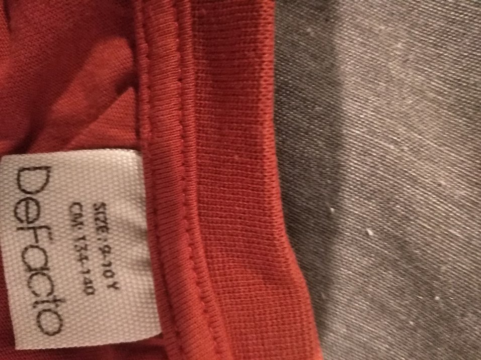 Kırmızı Baskılı Erkek Çocuk Tişörtü - Görsel 3