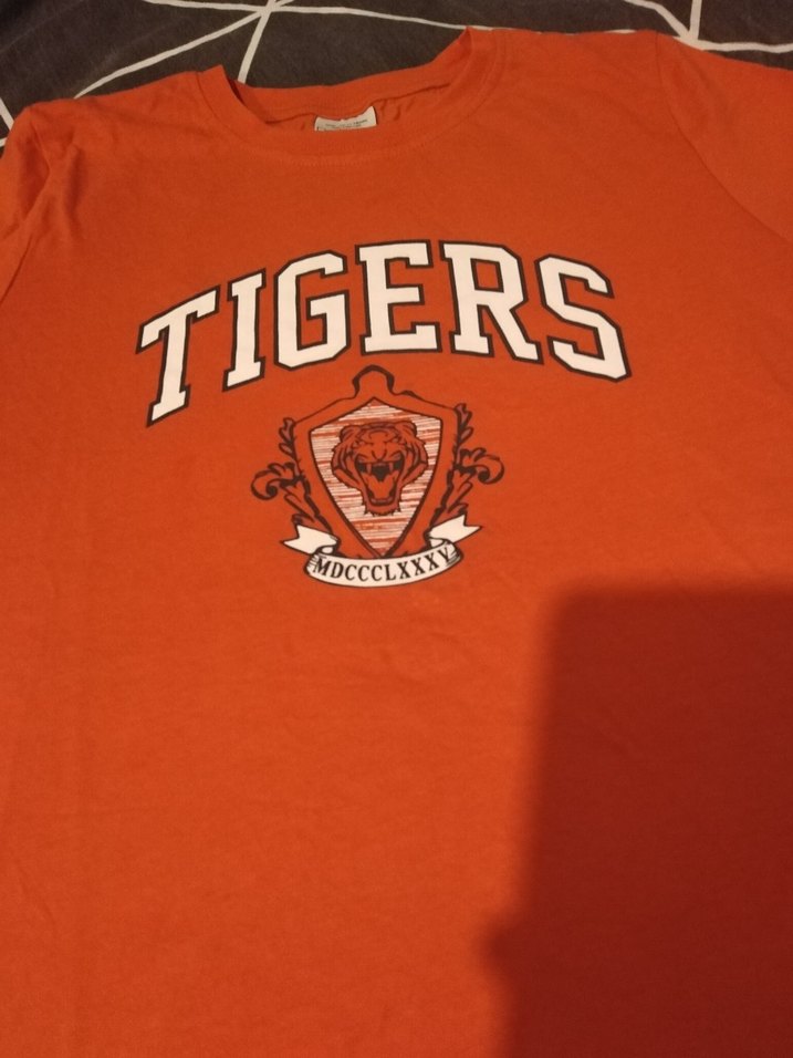 Turuncu Baskılı Erkek Çocuk Tişörtü - Görsel 2