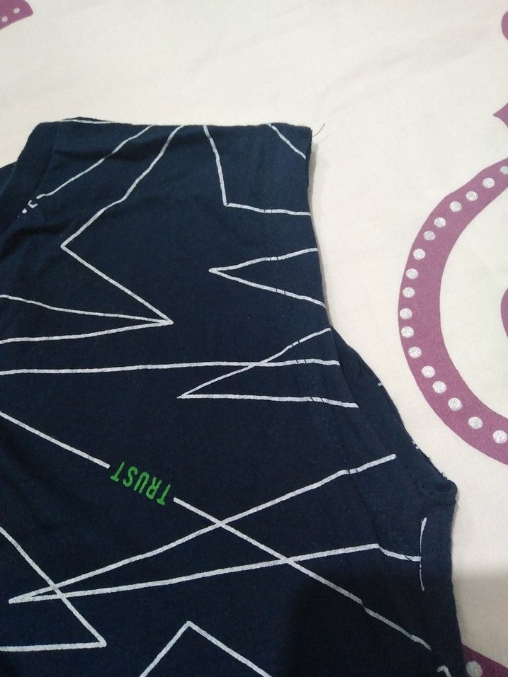 Erkek Çocuk yuvarlak  Yaka Baskılı Kolsuz Tişört - Görsel 3