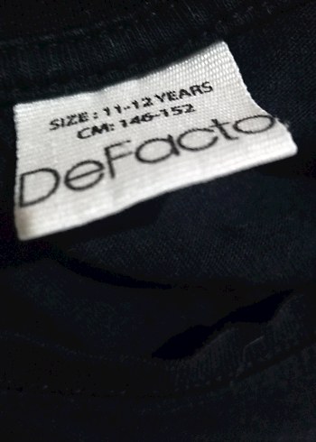 Erkek Çocuk Siyah Baskılı Kısa Kollu Tişört - Görsel 5