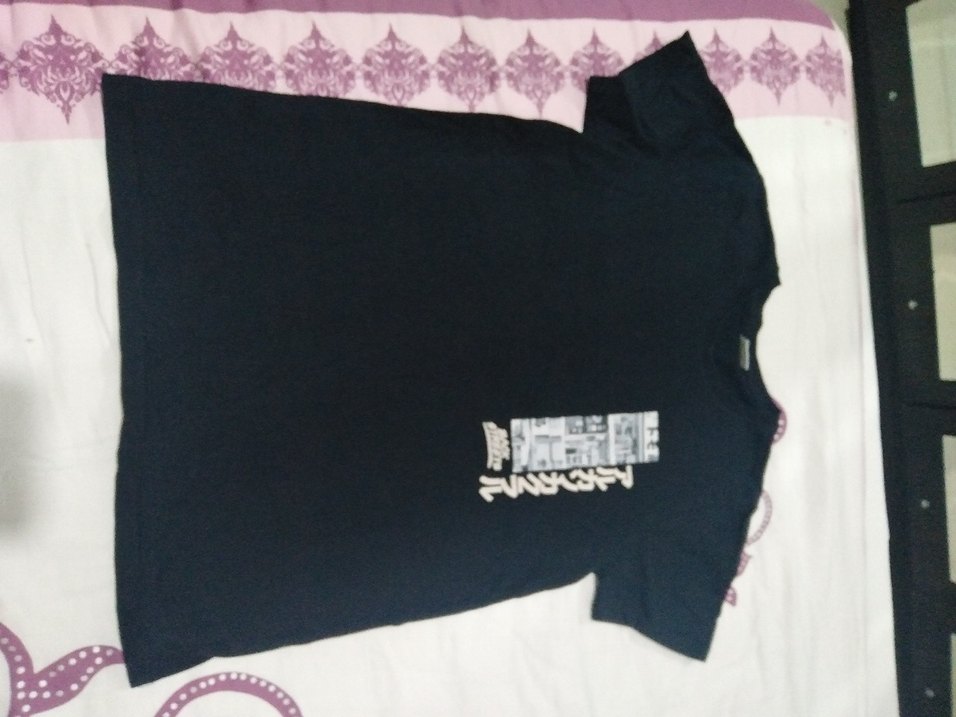 Erkek Çocuk Siyah Baskılı Kısa Kollu Tişört - Görsel 3