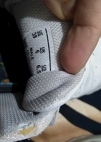 Beyaz Kadın Spor Ayakkabı - Görsel 4