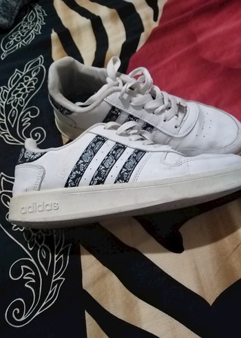 Beyaz Kadın Spor Ayakkabı - Görsel 2