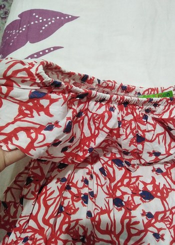 8 Yaş Beden Kız Çocuk Pembe Renkli Fırfırlı Elbise