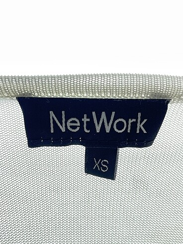 xs Beden beyaz Renk Network Bluz %70 İndirimli.