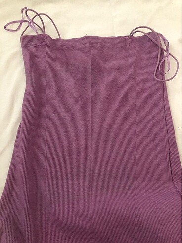 s Beden mor Renk Zara S cotton elbise
