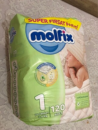 1 Beden: 2-5 kg Beden Yeni doğan bez
