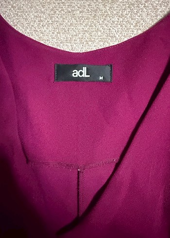 ADİL IŞIK FUŞYA Kadın Askılı Kuşaklı Tulum - Görsel 3