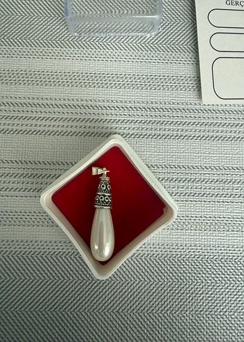 OHRID İNCİSİ GÜMÜŞ KOLYE UCU - Görsel 4