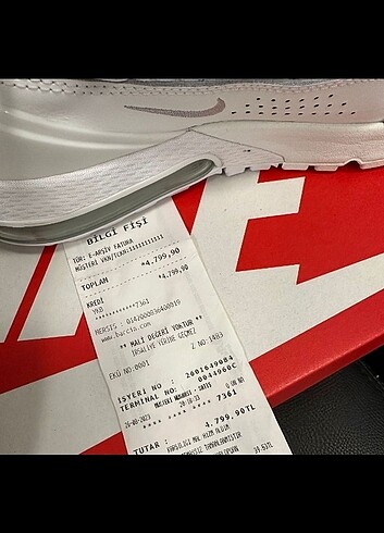 37,5 Beden beyaz Renk Nike ayakkabi