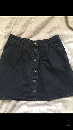 Zara Düğme Detaylı Etek