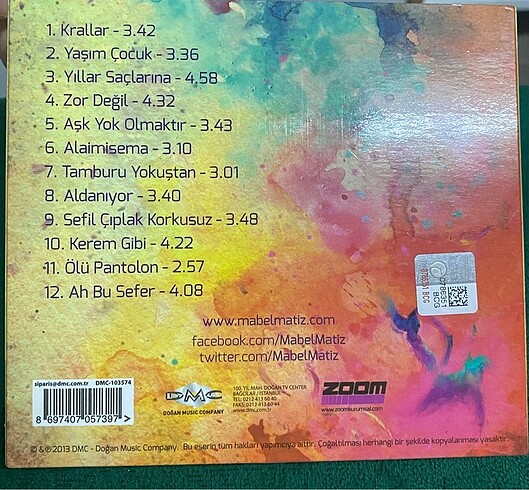  Beden Müzik CD