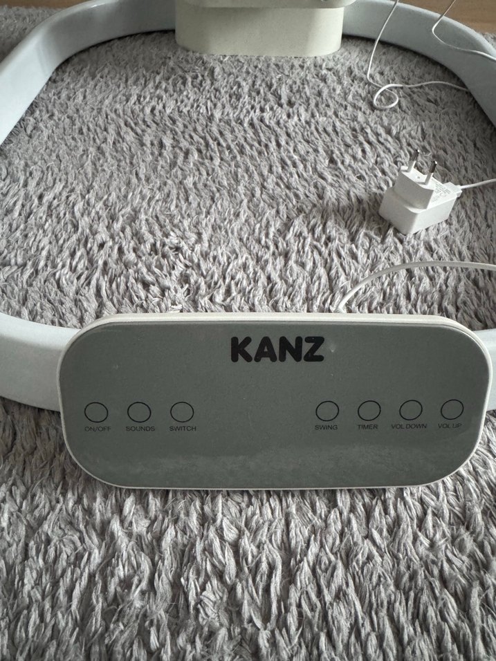 Gri Kanz Bebek Beşiği ve Salıncağı - Görsel 3