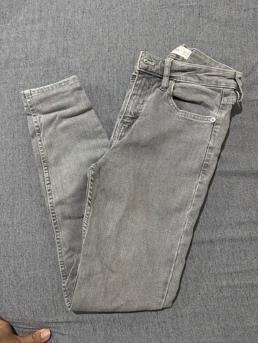 Mango açık gri kot - Görsel 5