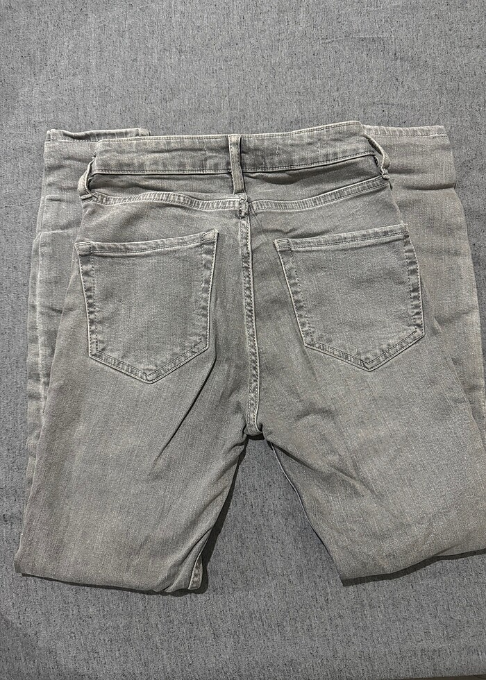 Mango açık gri kot - Görsel 4