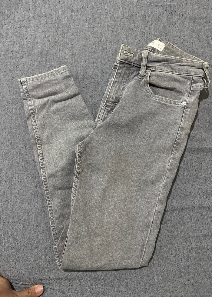 Mango açık gri kot - Görsel 5