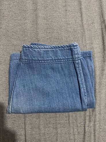 Mini Çan kot etek - Görsel 6