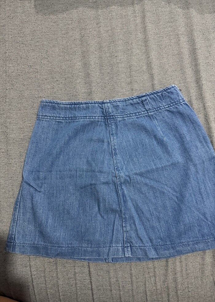 Mini Çan kot etek - Görsel 5