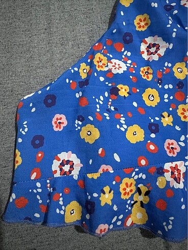 Çiçekli şort etek - Görsel 5