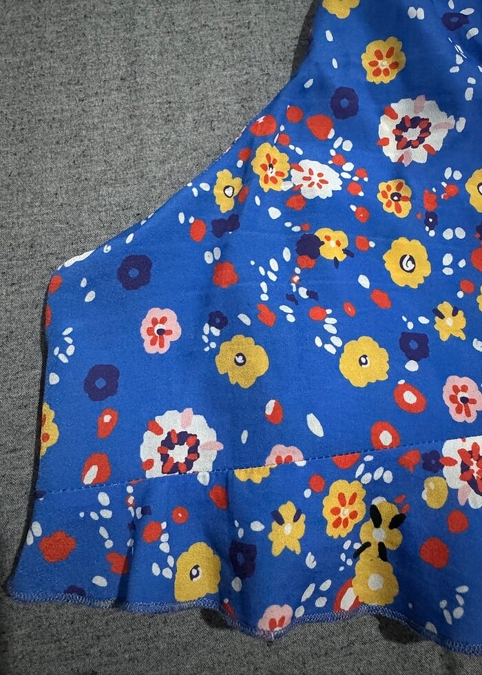 Çiçekli şort etek - Görsel 5