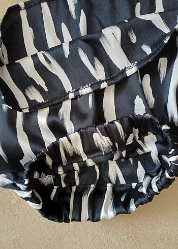 xs Beden Zebra Desenli Pilili Mini Etek çocuk