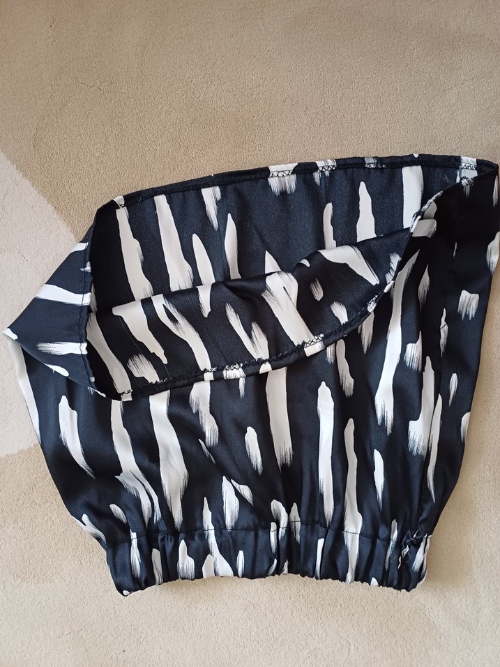 Zebra Desenli Pilili Mini Etek çocuk - Görsel 2