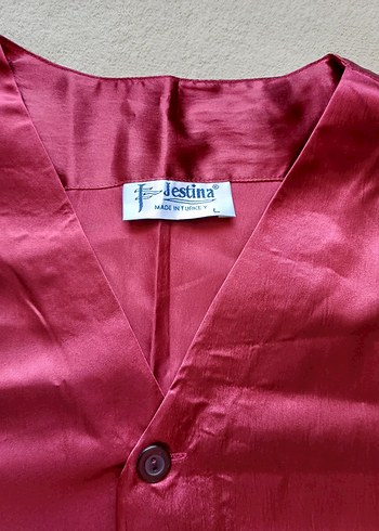 Bordo Çizgili Erkek Pijama Takımı - Görsel 5