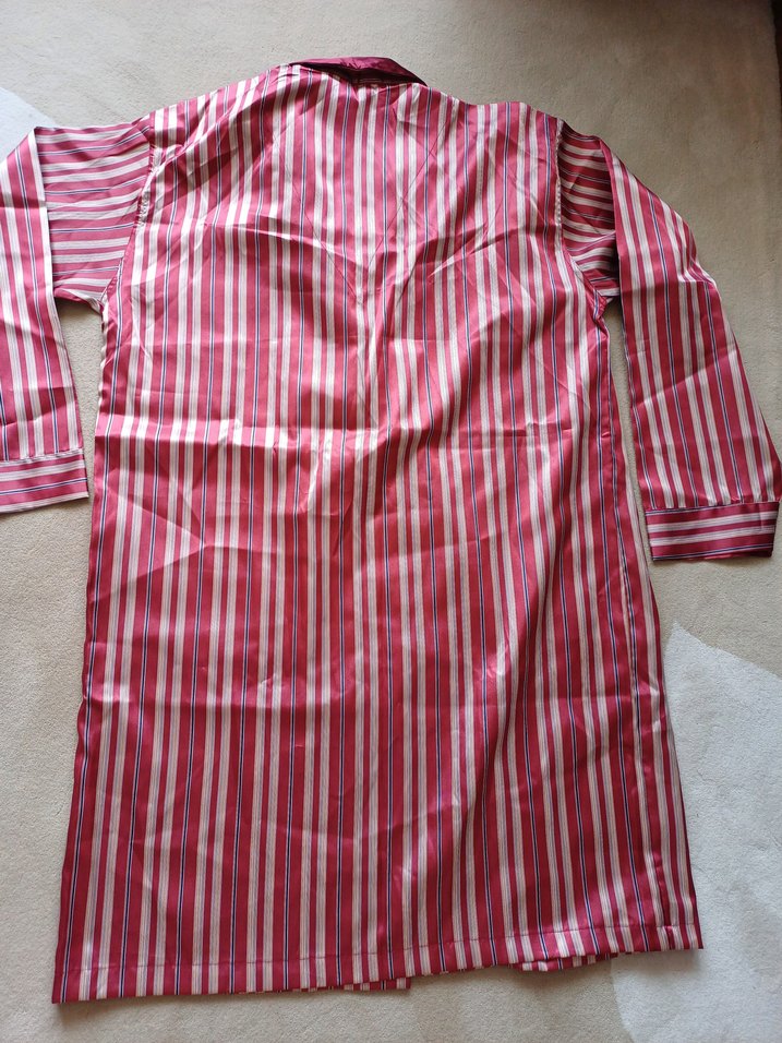 Bordo Çizgili Erkek Pijama Takımı - Görsel 3