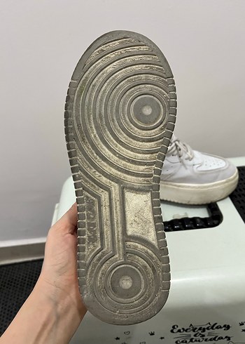 Beyaz Platform Topuklu Kadın Spor Ayakkabı - Görsel 3