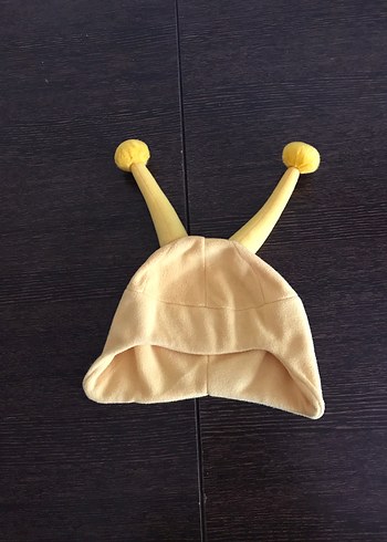 Sarı Peluş Oyuncak Şapka