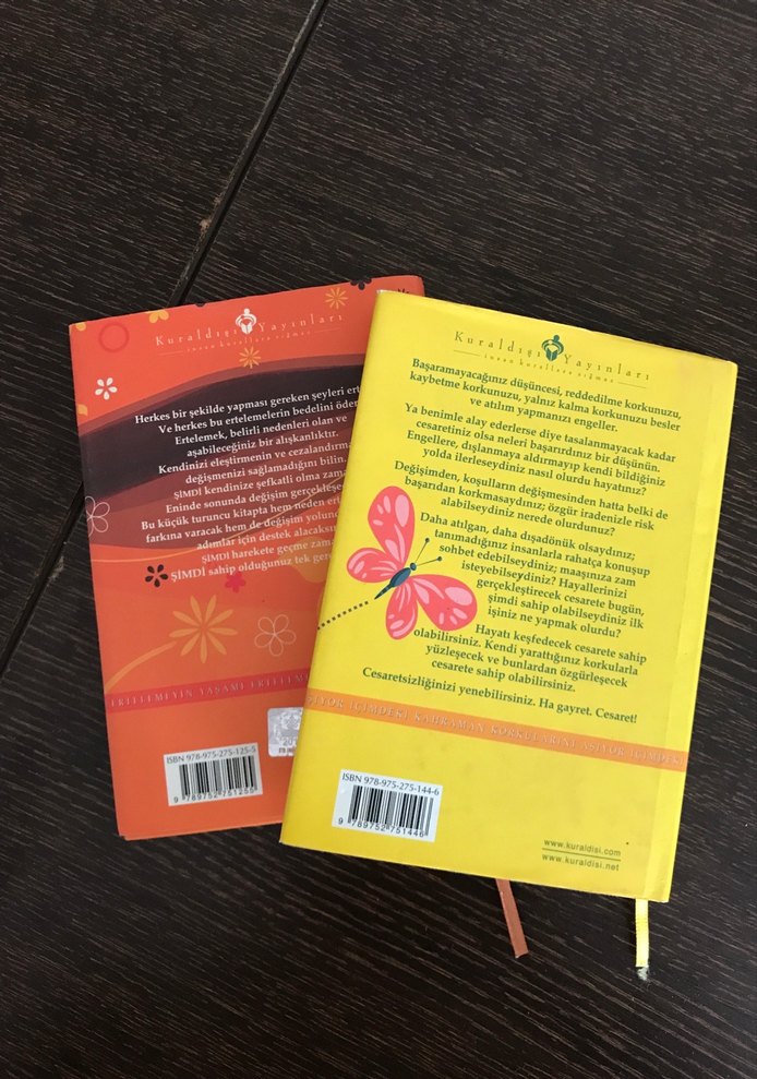 Küçük Turuncu ve Sarı Cesaret Kitapları - Görsel 2