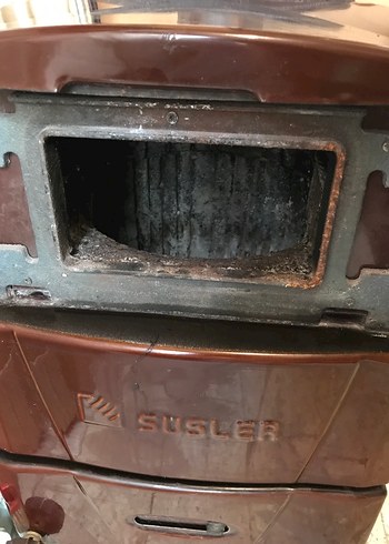 Susler marka Tuğlalı katı yakıt Sobası - Görsel 3