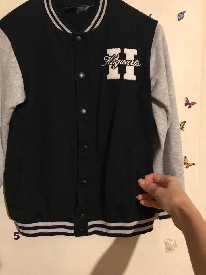 Gri Baskılı Erkek Çocuk Kolej Ceket - Görsel 3