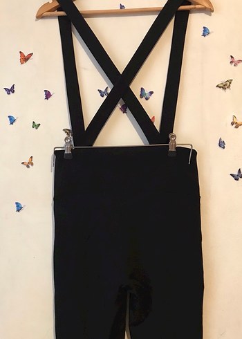 Koton Kadın Askılı Tayt Tulum - Görsel 9