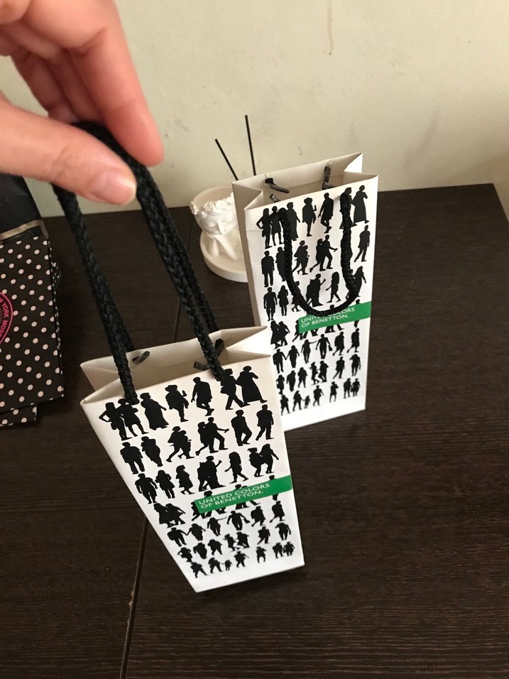 United Colors of Benetton Karton poşet - Görsel 3