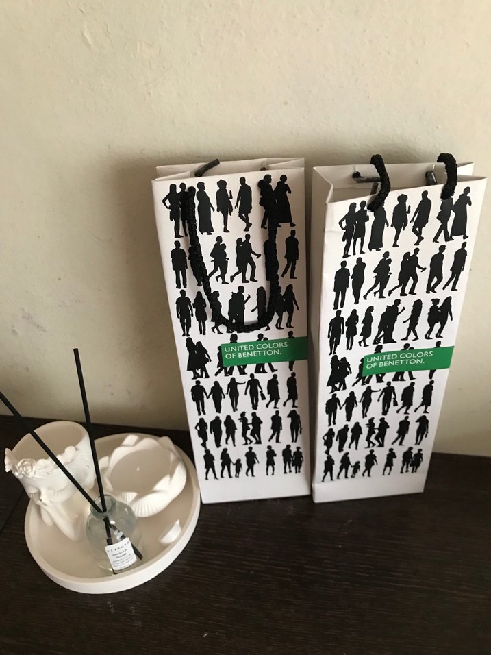 United Colors of Benetton Karton poşet - Görsel 2