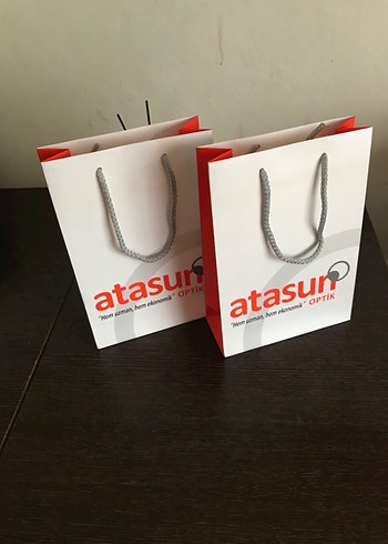 Atasun Optik Karton Poşet - Görsel 3