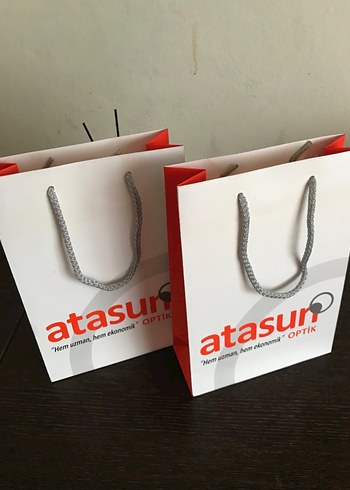 Atasun Optik Karton Poşet - Görsel 2