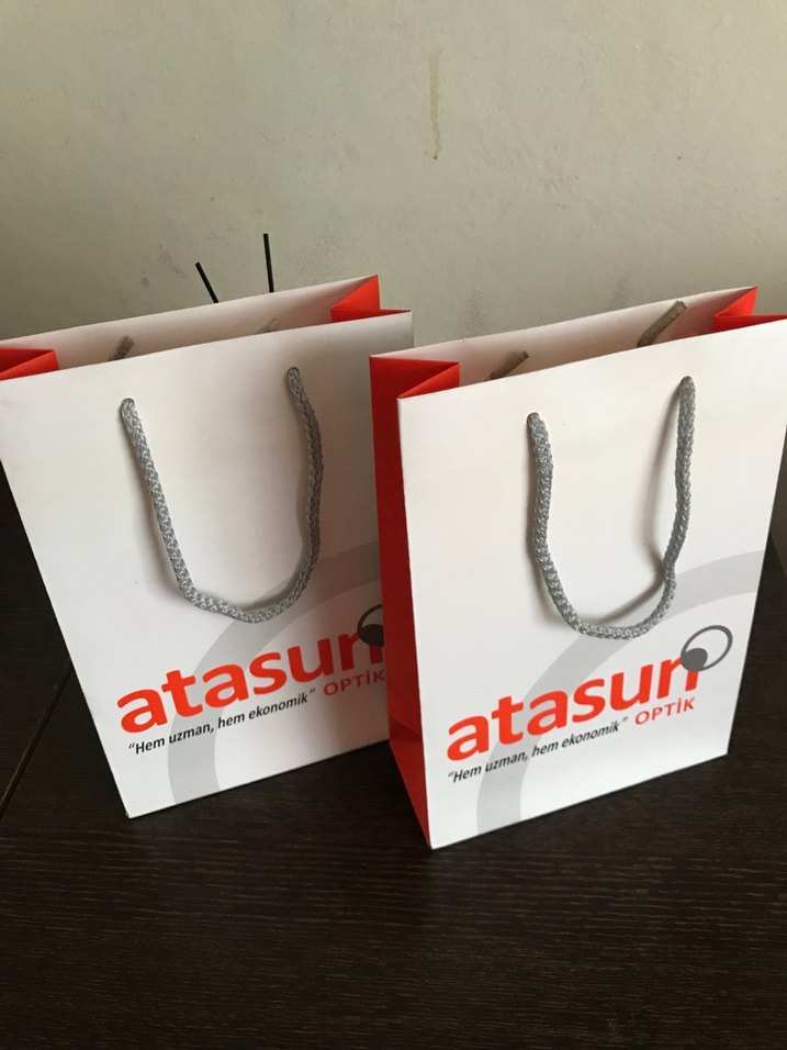 Atasun Optik Karton Poşet - Görsel 2