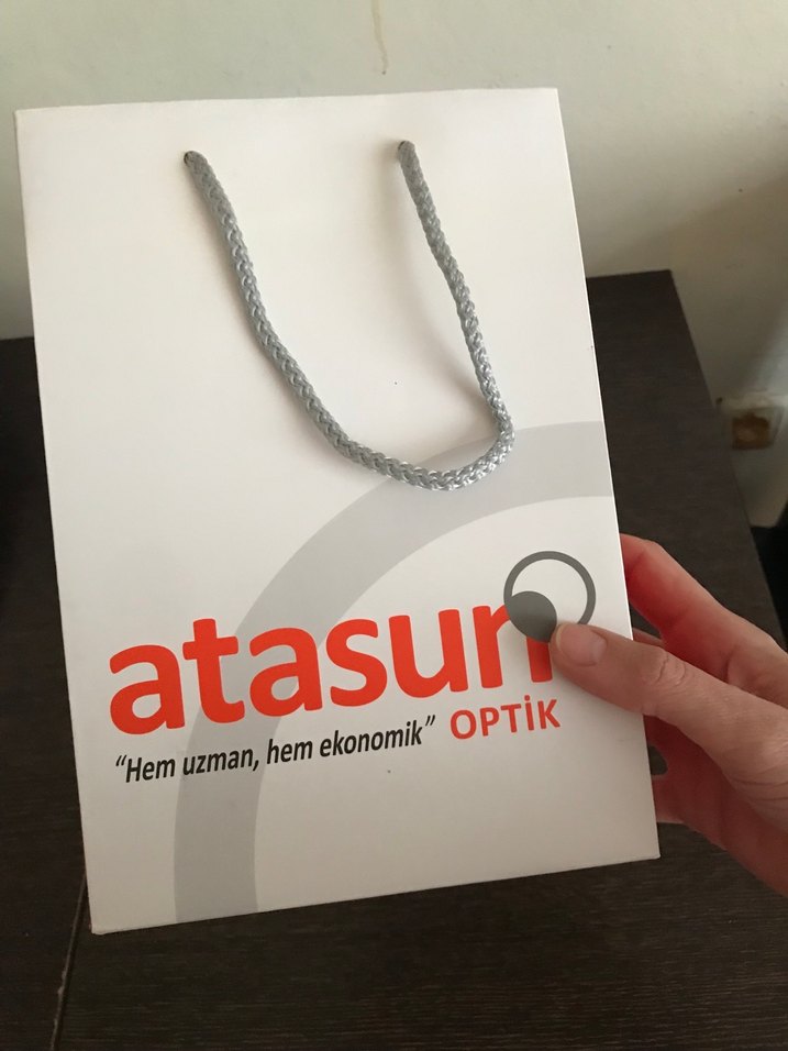 Atasun Optik Karton Poşet - Görsel 4