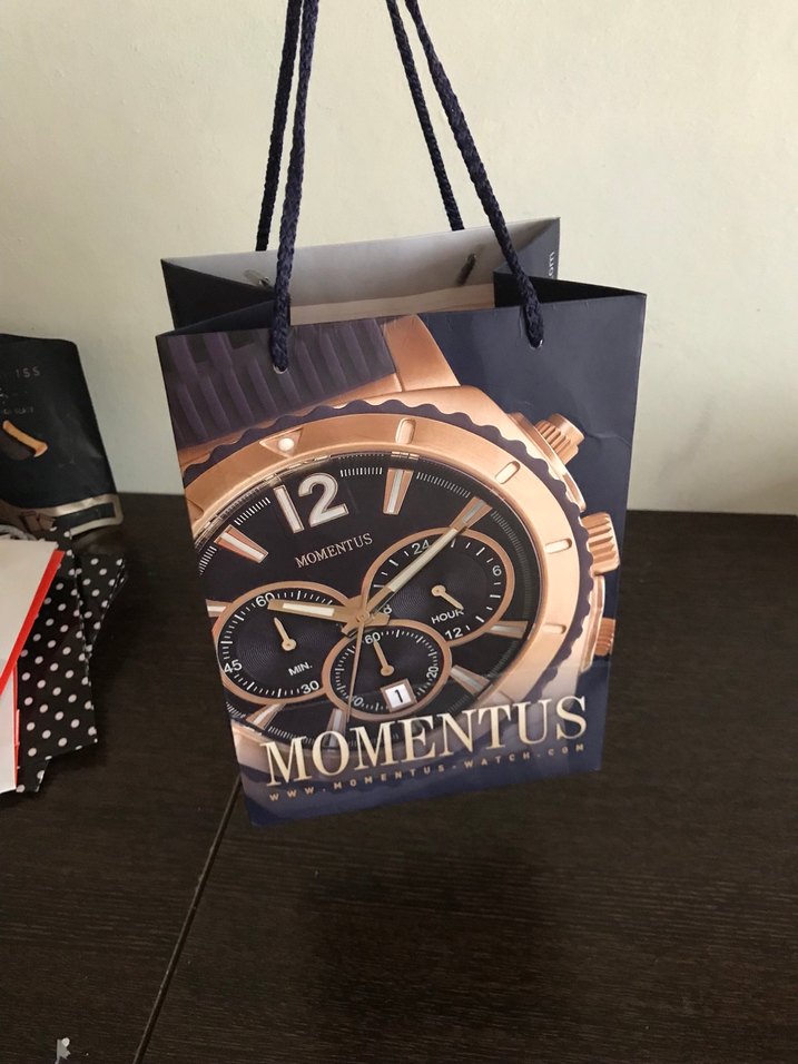 Momentus baskılı karton poşet - Görsel 2