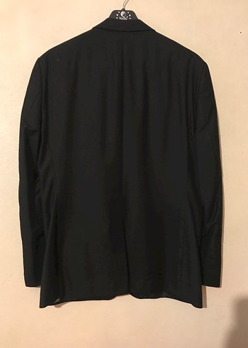 Düğmeli Siyah Erkek Takım Ceketi - Görsel 10