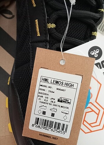 41 Beden Hummel orjinal etiketli şu geçirmez bot 