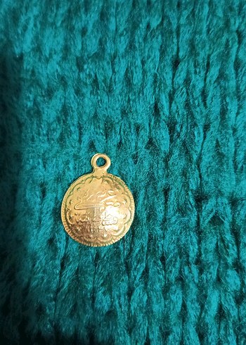 Altın Renkli Vintage İşlemeli Kadın Charm - Görsel 2