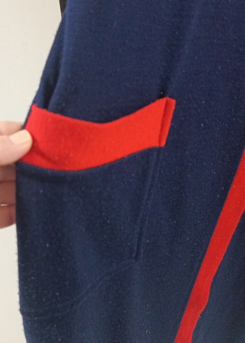 Bordo Nakışlı Uzun Kollu Kadın sabahlık - Görsel 3