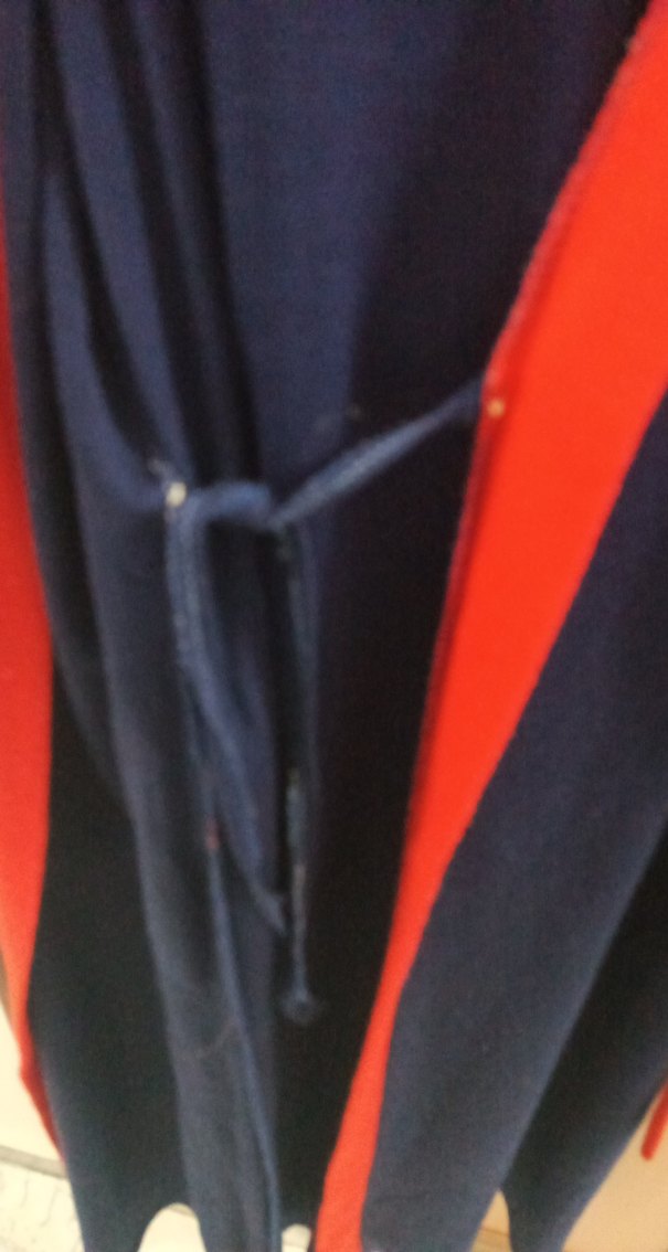 Bordo Nakışlı Uzun Kollu Kadın sabahlık - Görsel 4